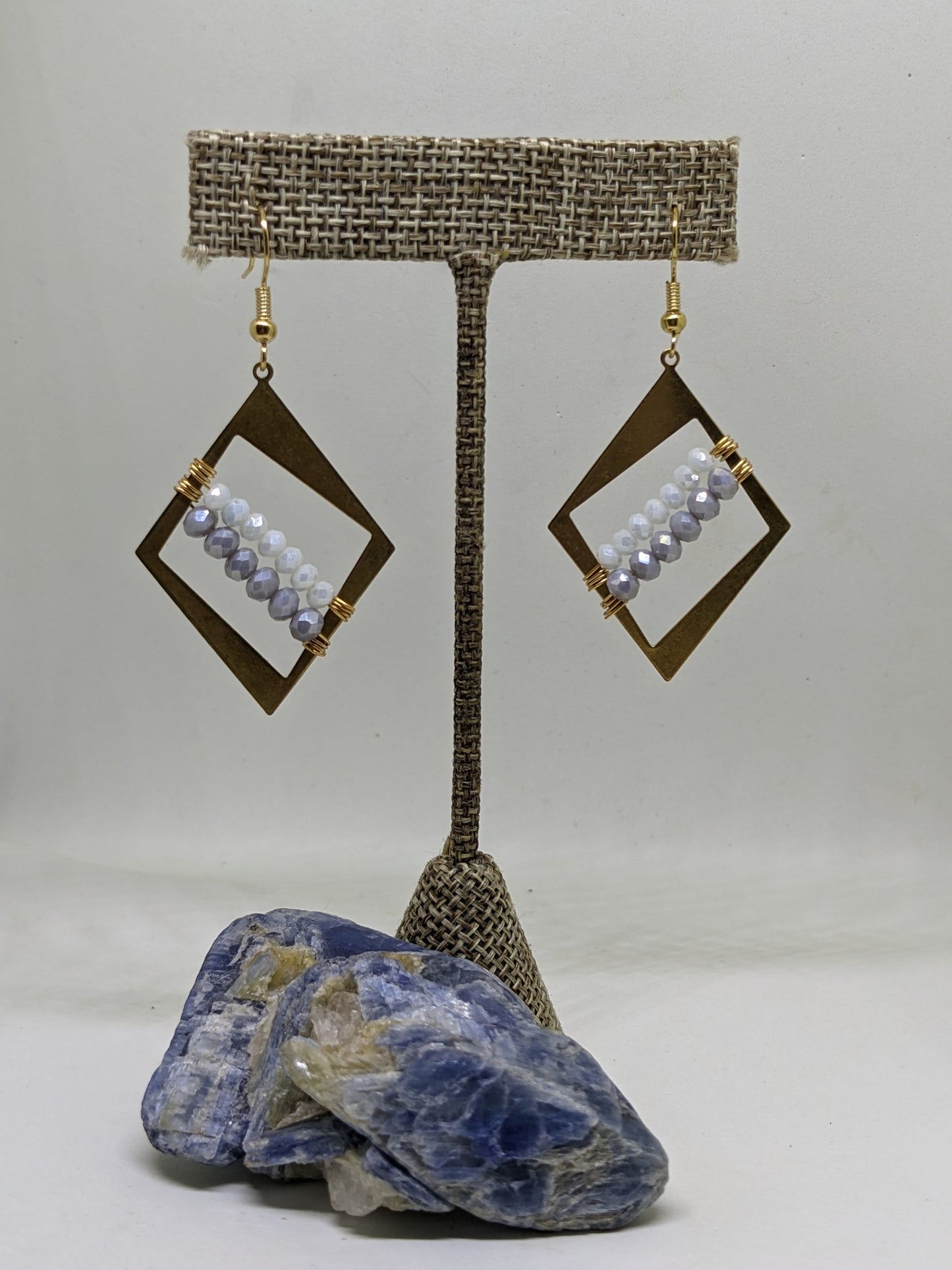 SHINE ON CRAZY DIAMOND HOOPS-EARRINGS-Jipsi Junk-JipsiJunk