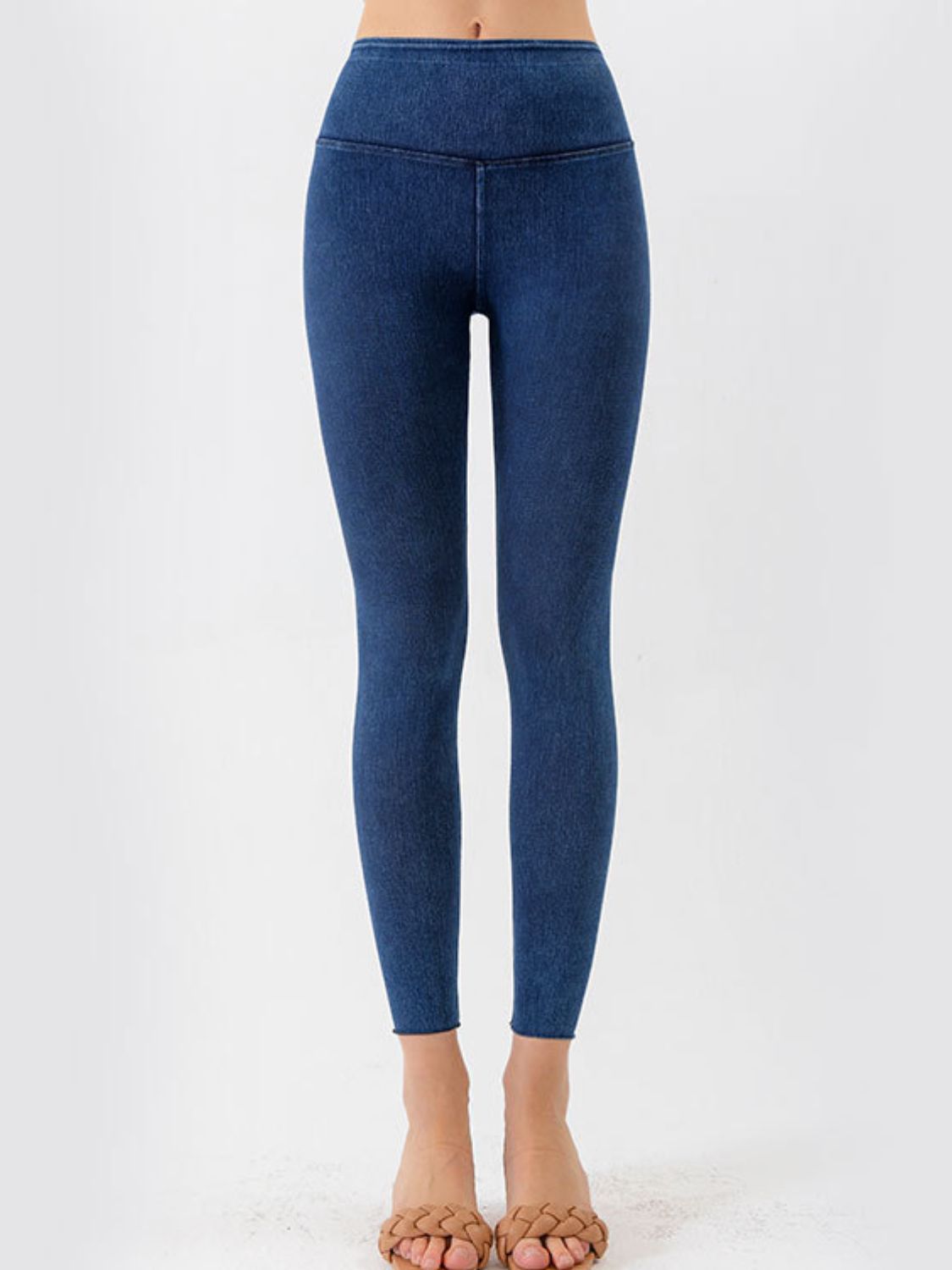 Wide Waistband Cropped Jeans-bottoms-Trendsi-JipsiJunk
