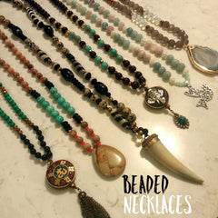 BEADED NECKLACES