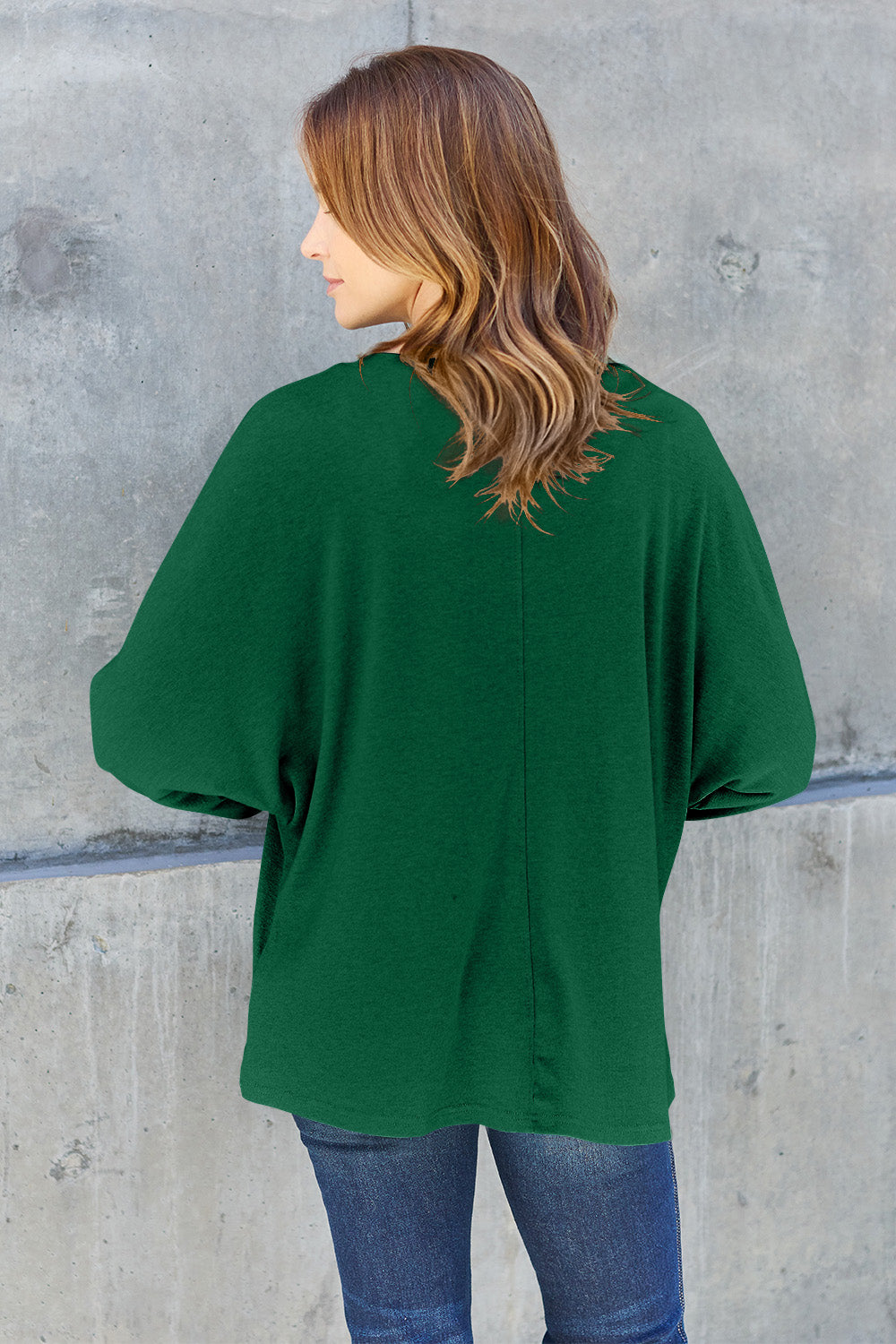 Double Take Full Size Round Neck Long Sleeve T-Shirt-Trendsi-JipsiJunk