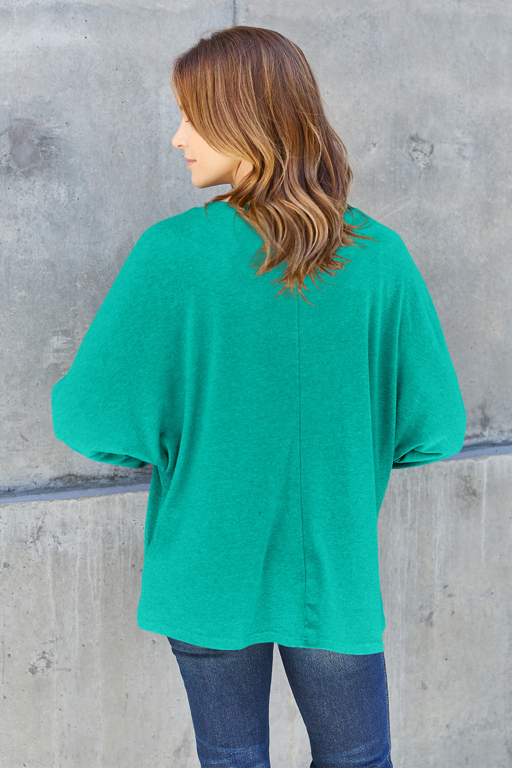 Double Take Full Size Round Neck Long Sleeve T-Shirt-Trendsi-JipsiJunk