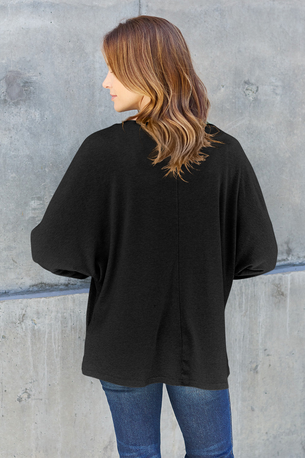 Double Take Full Size Round Neck Long Sleeve T-Shirt-Trendsi-JipsiJunk