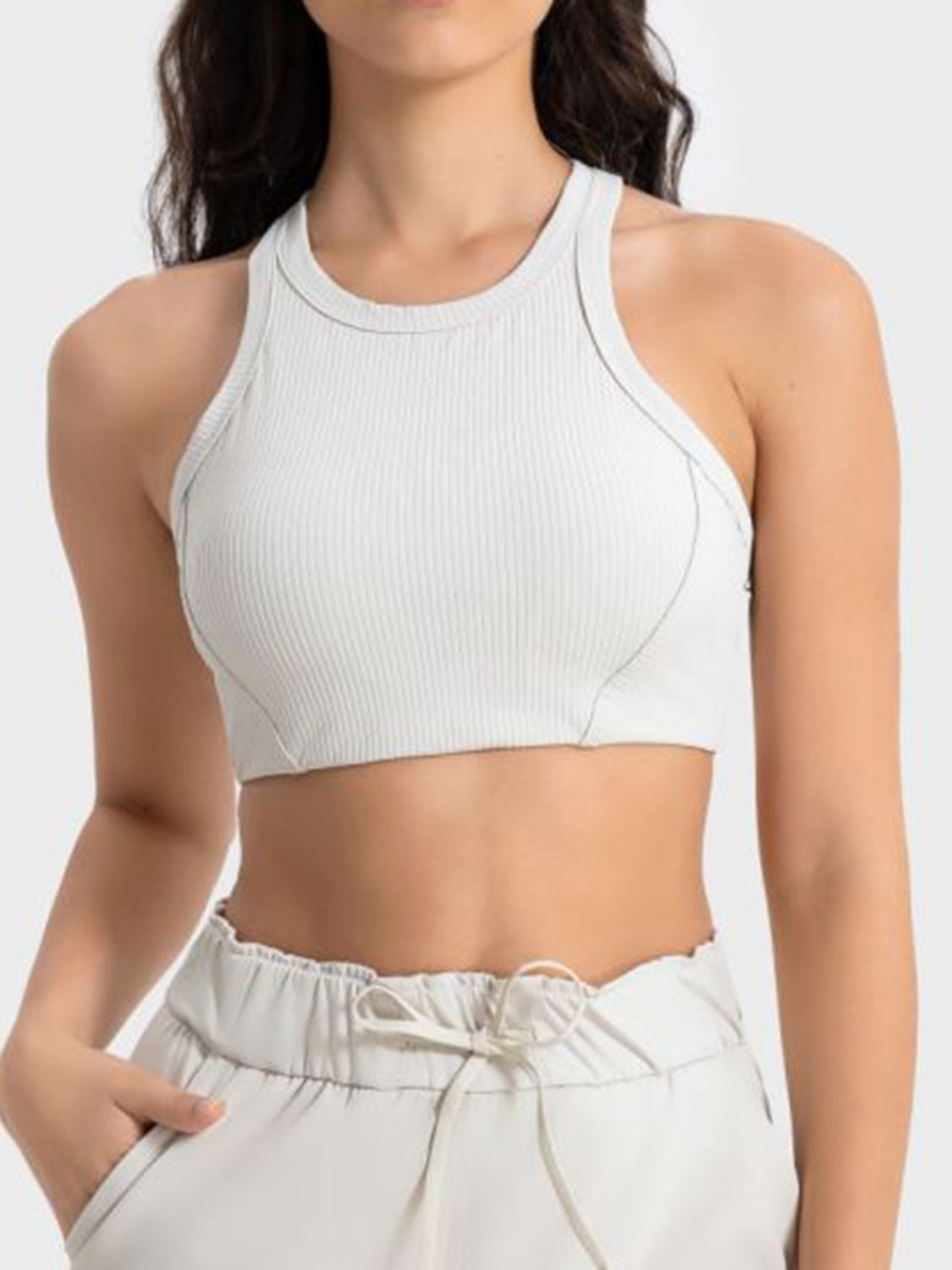 Wide Strap Cropped Sport Tank-Trendsi-JipsiJunk