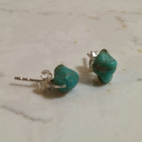 GENUINE TURQUOISE NUGGET EARRINGS-EARRINGS-Jipsi Junk-JipsiJunk