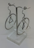 MIXED METAL FIBONACCI EARRINGS-EARRINGS-Jipsi Junk-JipsiJunk