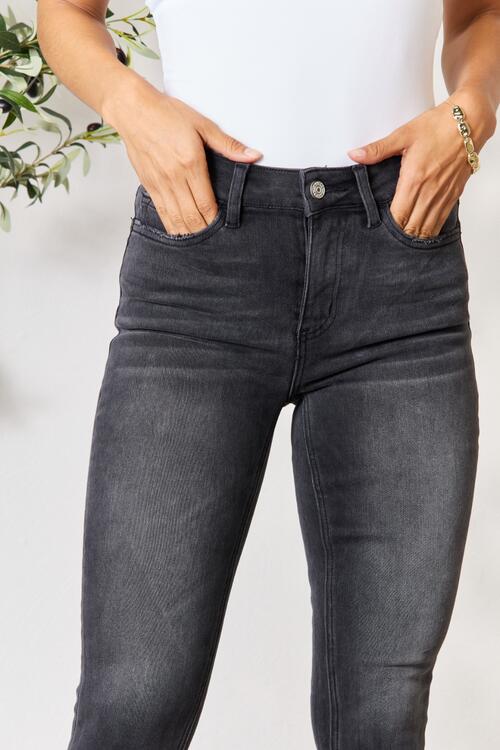 BAYEAS Cropped Skinny Jeans-Trendsi-JipsiJunk