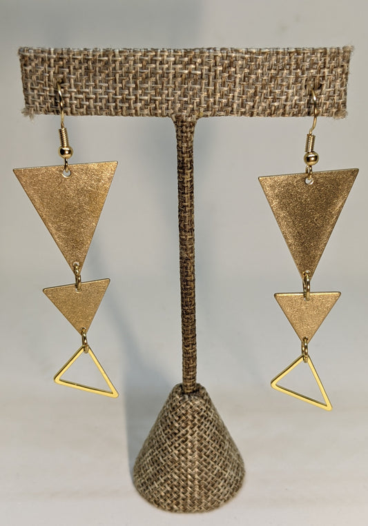 SAVED BY THE BELL GEOMETRIC EARRINGS-EARRINGS-Jipsi Junk-JipsiJunk