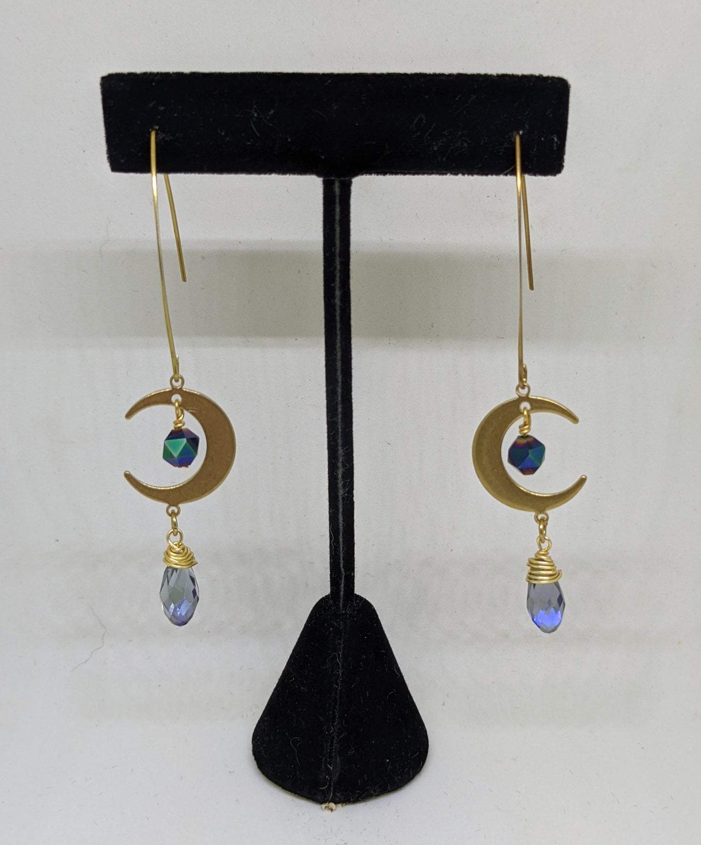 MOON DROP EARRINGS-EARRINGS-Jipsi Junk-JipsiJunk