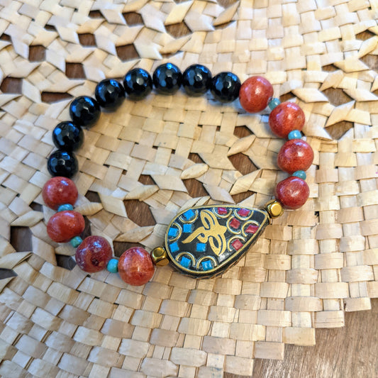 TIBETAN ELEPHANT BRACELET-BRACELETS-Jipsi Junk-JipsiJunk